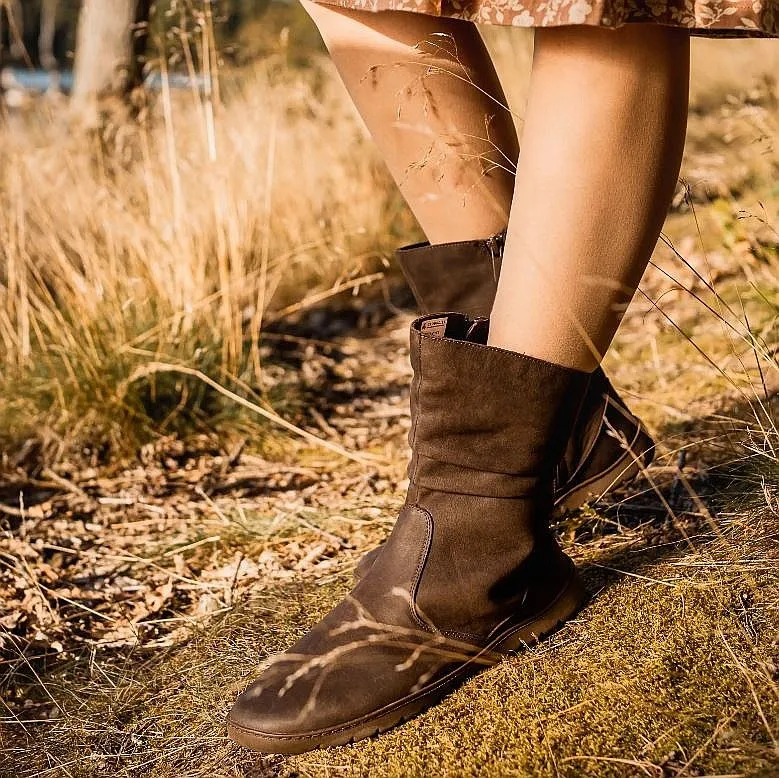 chaussures Groundies Odessa - Dark Brown - women´s
