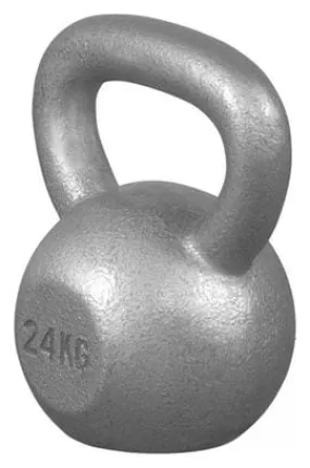 Poids Kettlebells de 2 KG à 32 KG + Lots de 2  3 ou 8 Kettlebells - Gris - noir ou or - Couleur : GRIS - Poids : 24 KG