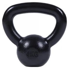 Poids Kettlebells de 2 KG à 32 KG + Lots de 2  3 ou 8 Kettlebells - Gris - noir ou or - Couleur : NOIR - Poids : 4 KG