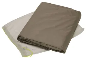 Tapis de Sol Vaude Lizard Seamless 2-3 Personnes Gris